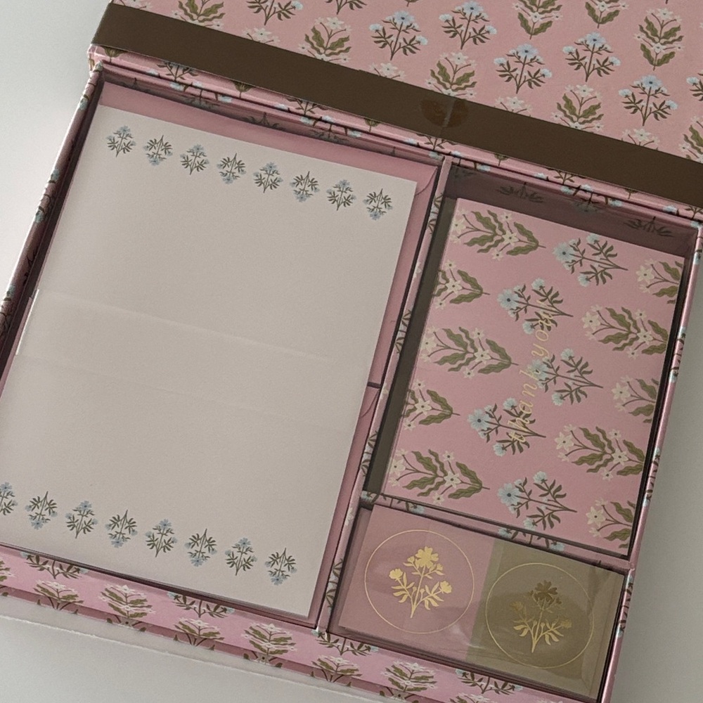 Fringe Charleston Floral Stationery Writing Set